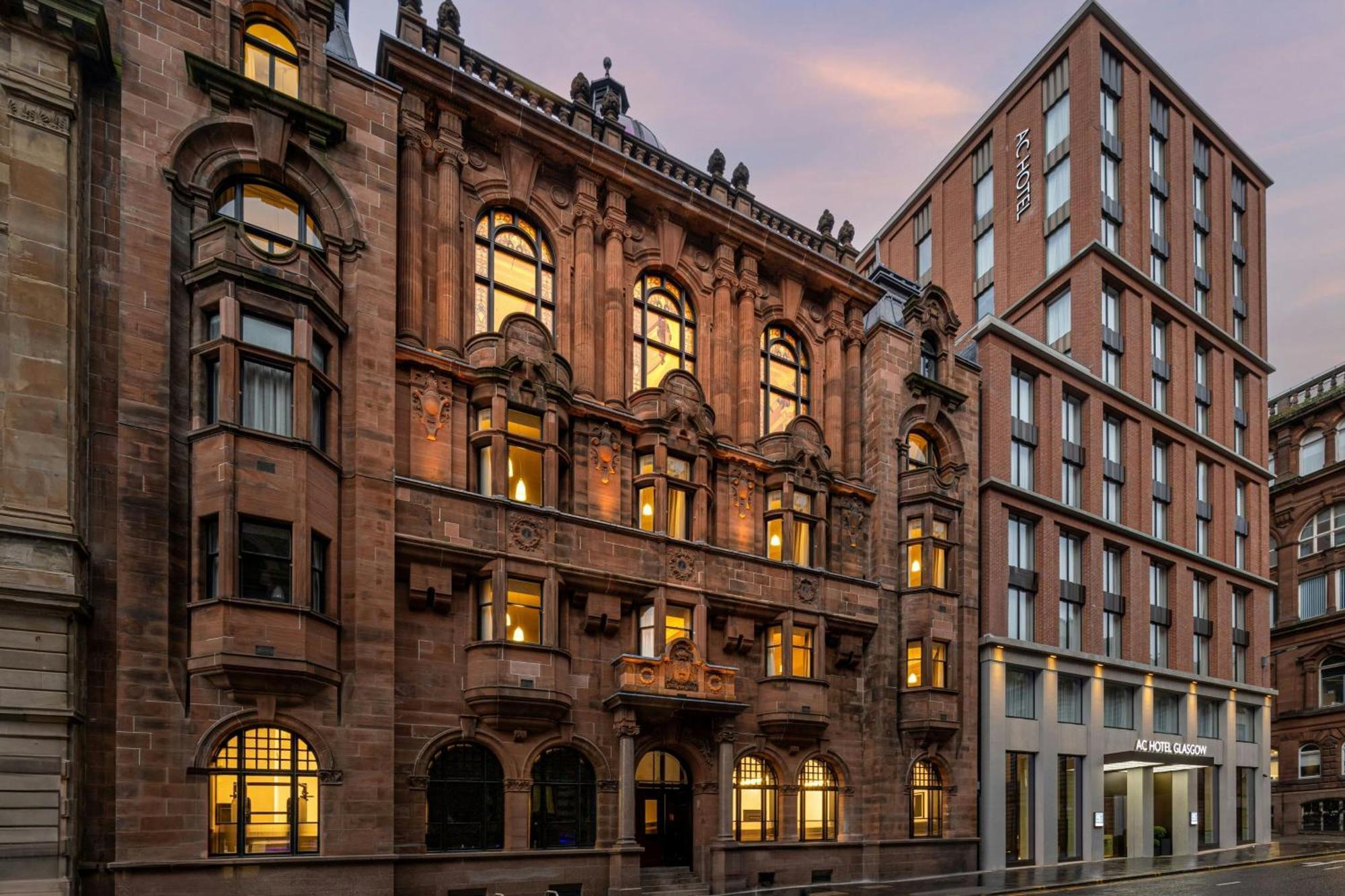 Ac Hotel By Marriott Glasgow Bagian luar foto